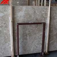 Polished cappuccino beige material marble for interior decoration