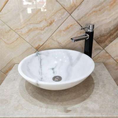 Bathroom Design Small Natural Marble Stone Wash Basin