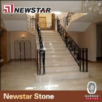 Newstar modern marble stairs design indoor