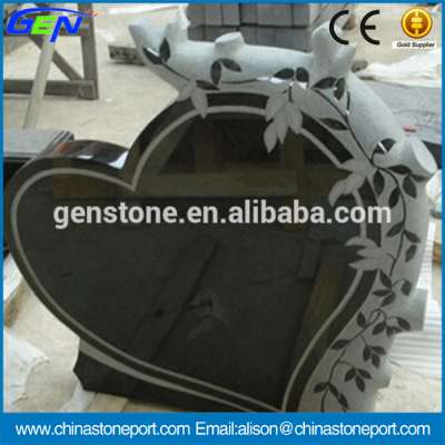 Newest Polished Black Granite Monument & Tombstone