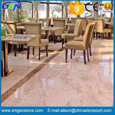 Best Design Natural Pink Marble Flooring & Step Stair Tiles